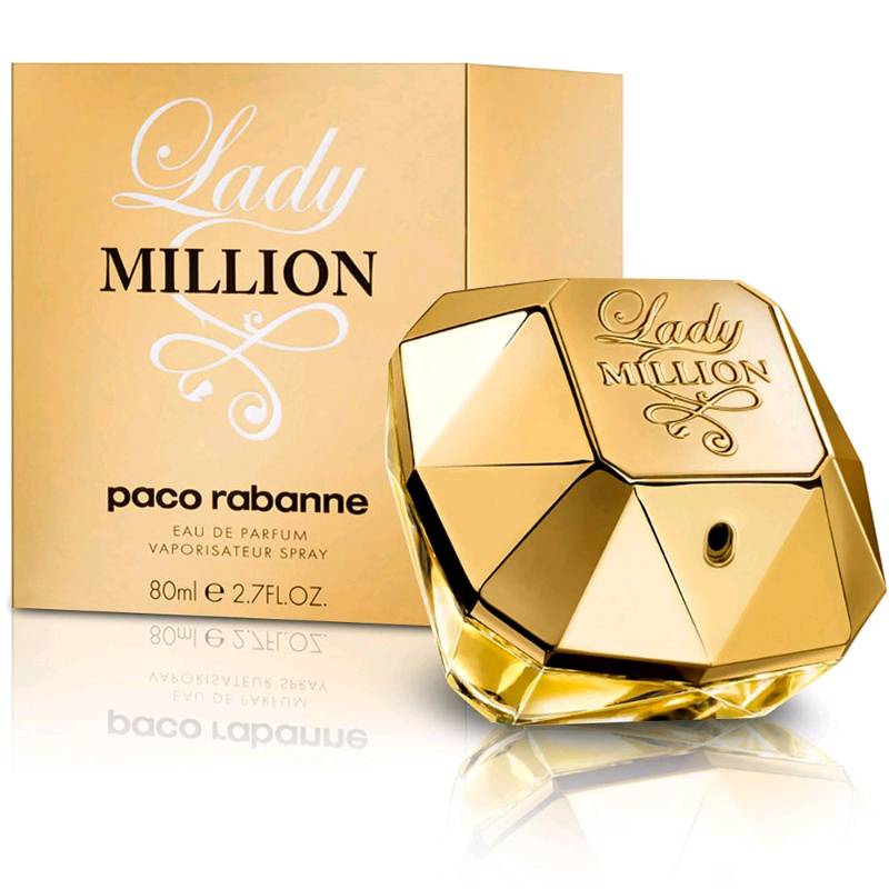 Lady Milion Paco Rabanne 2.7 OZ 80 ml EDP Women 
