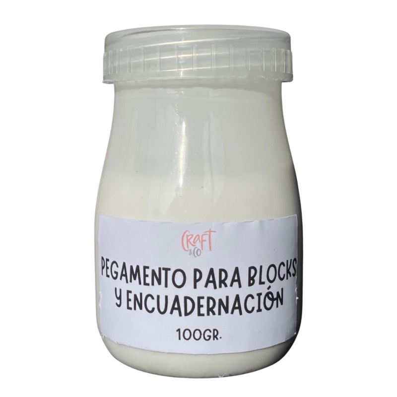 Pegamento para encuadernacion y blocks (100gr)