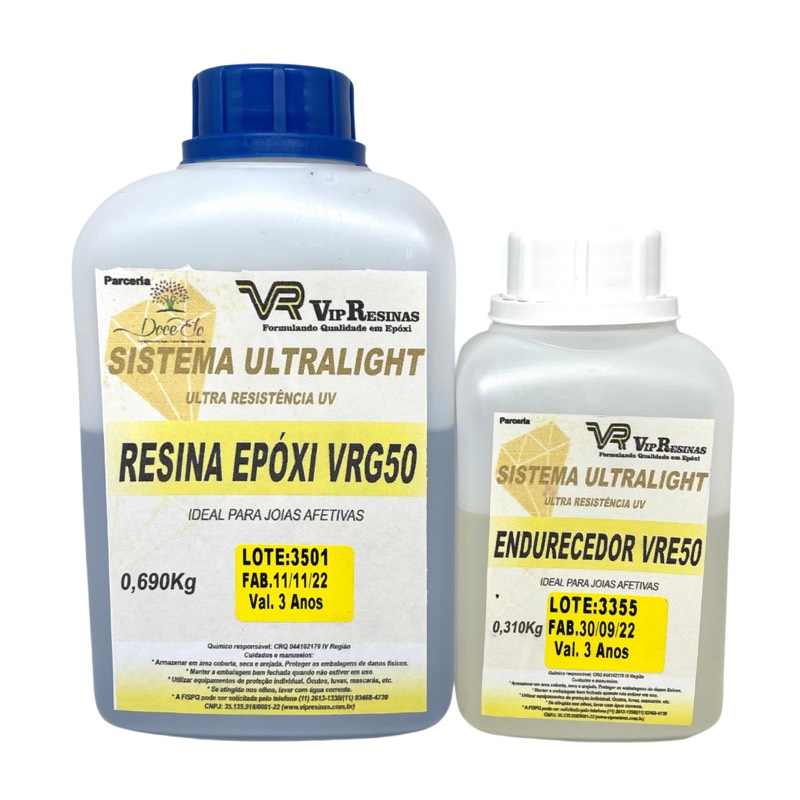 Resina epoxica 2:1 “VRG50” 1kg (VipResinas)