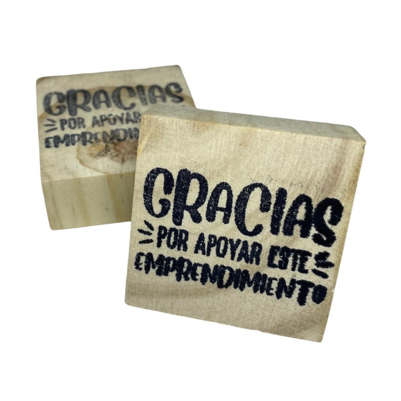 Sello individual 5cm “gracias”