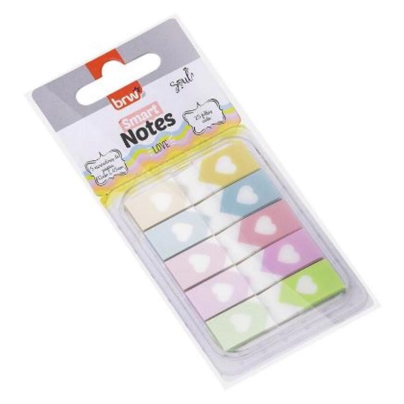 Set de sticky notes transparentes “love”