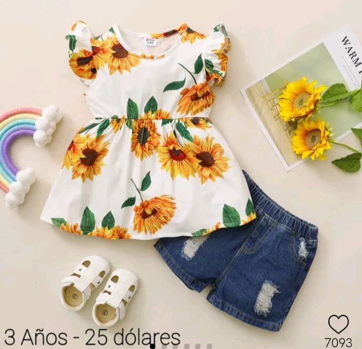 Conjunto girasol en Guayaquil