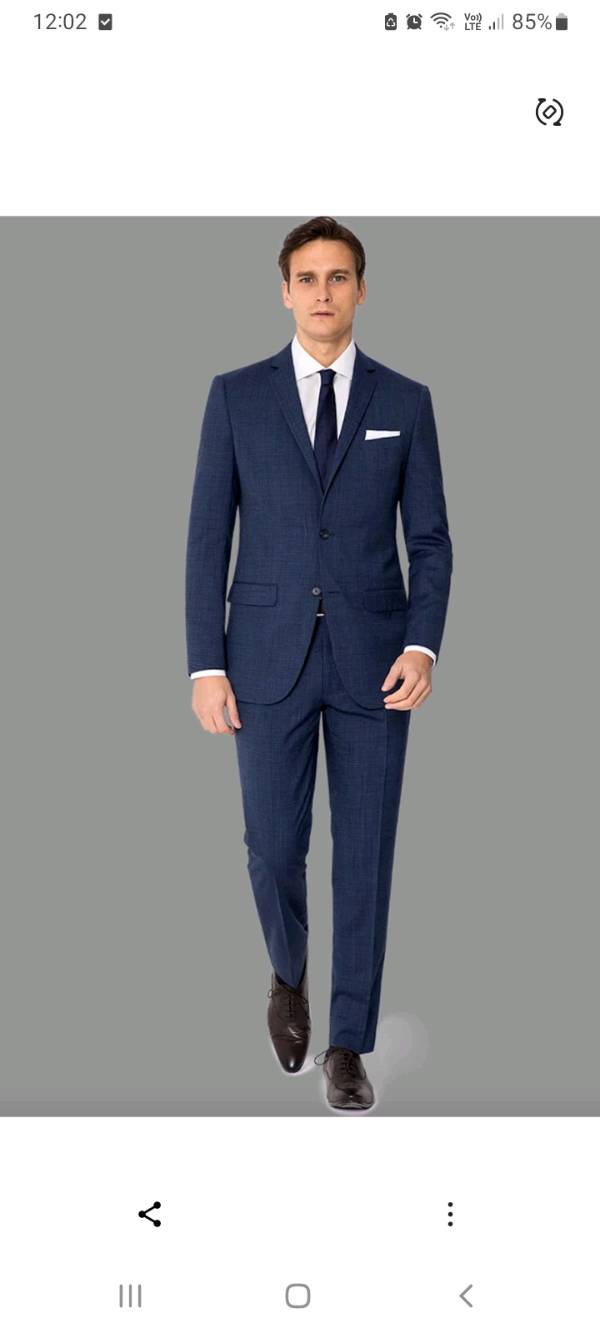 Terno De Color Azul Noche Color Azul Noche Terno