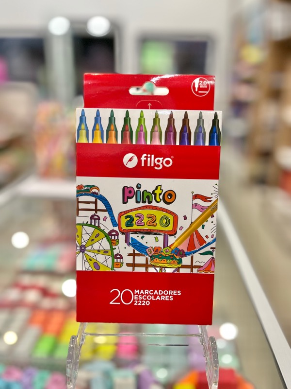 Marcador Pinto Filgo 20 colores