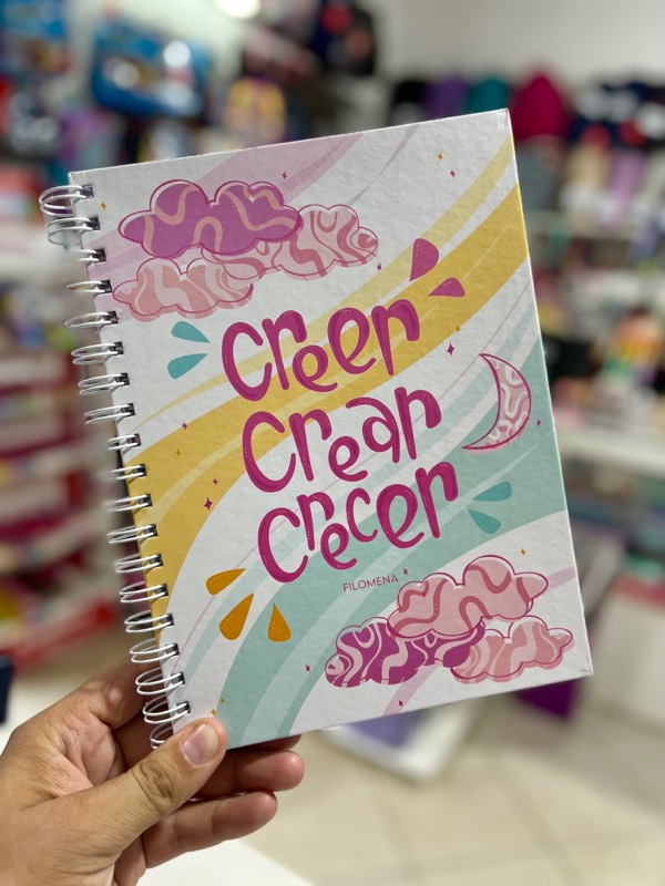 Cuaderno Colegial Una Raya Filomena Crear y Crecer