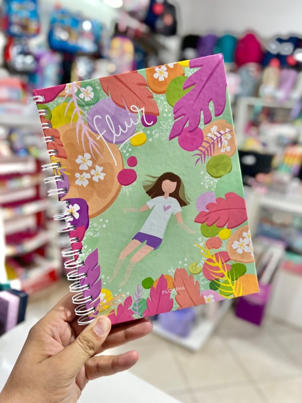 Cuaderno Colegial Una Raya Filomena Fluir