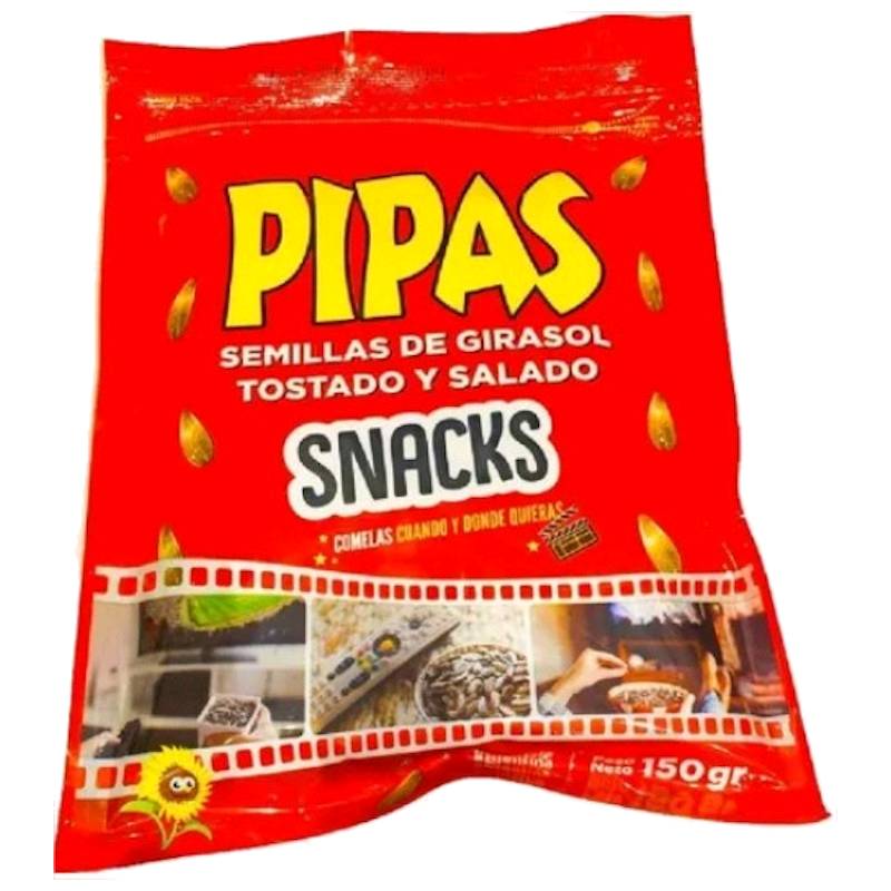 Pipa snack x150grs en la banda
