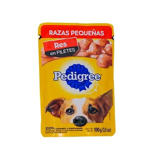 PEDIGREE RES RAZ PEQ POUCH 100 GR