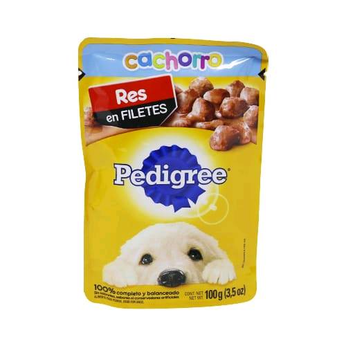 PEDIGREE RES CACHORRO POUCH 100 GR