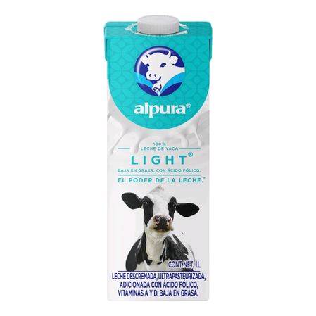 LECHE ALPURA LIGHT 1 L