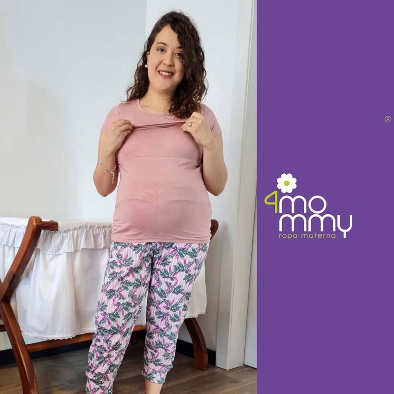 Pijama de Lactancia y Embarazo July - La tiendita de Conita