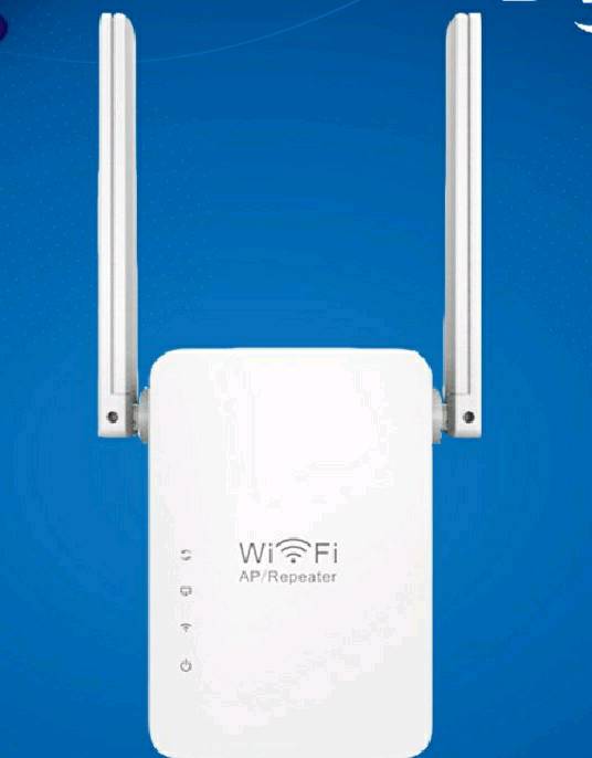 Repetidor WiFi Modo AP Inalambrico 2 antenas WR13
