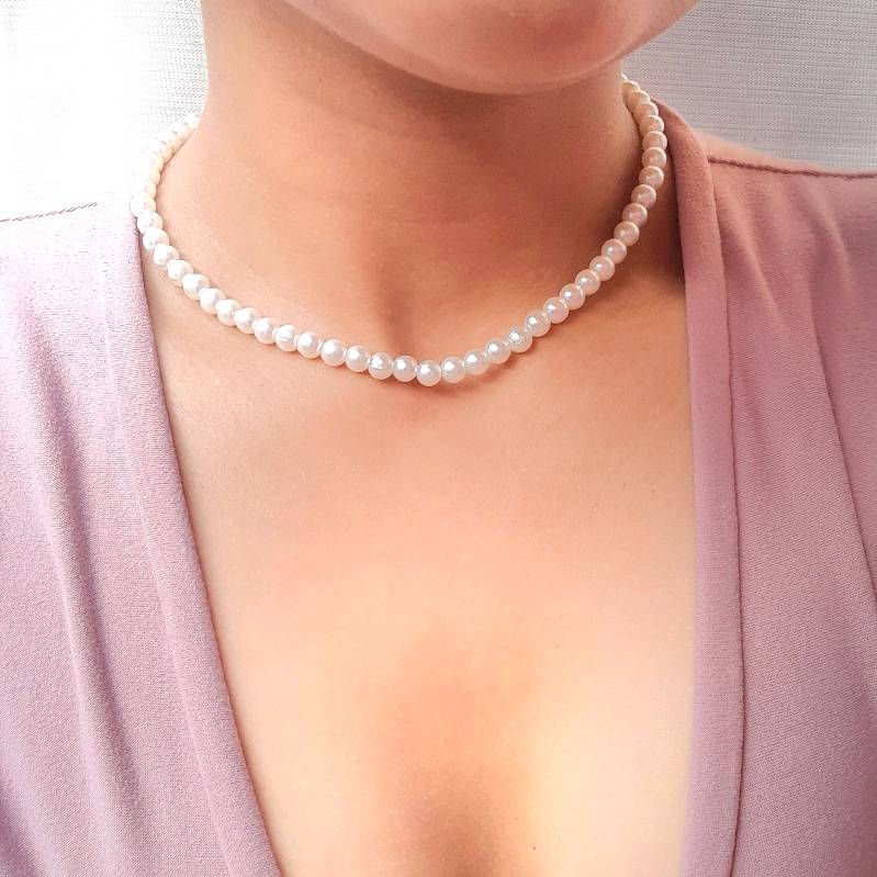 Collar de Perlas Blancas – SAROSA