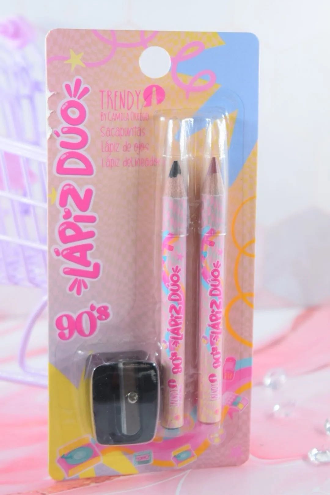 Kit trendy lápiz dúo , lápiz de ojos y de labios 