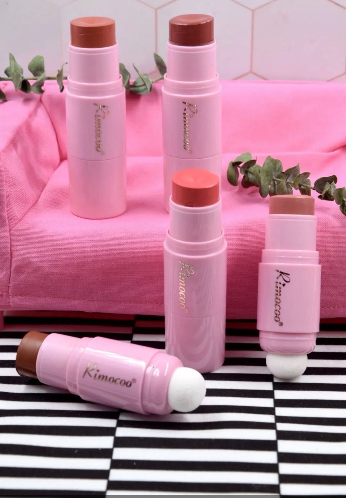 Rubor en barra con aplicador rimoco 