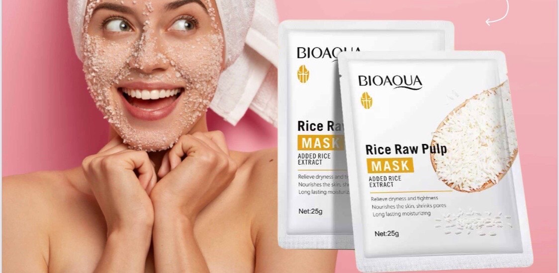 Mascarilla Facial Para Dormir Con Extracto De Arroz De 4Ml, 49% OFF