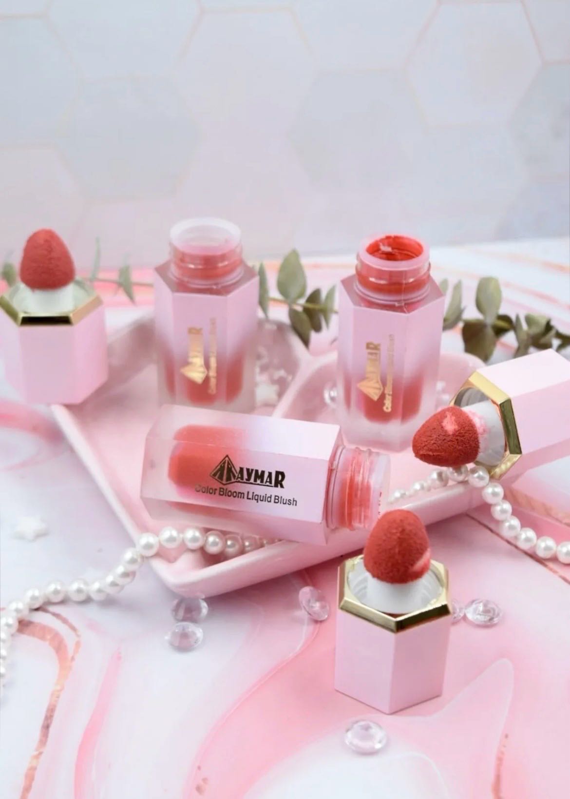 Rubor viral Tik tok estampita 