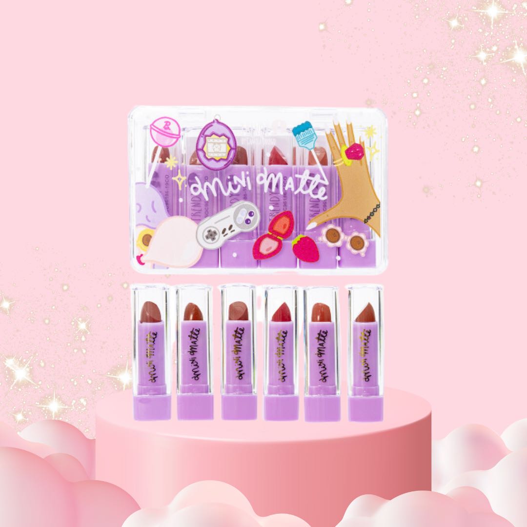 Display Caja de labial trendy matte x 6 unidades 