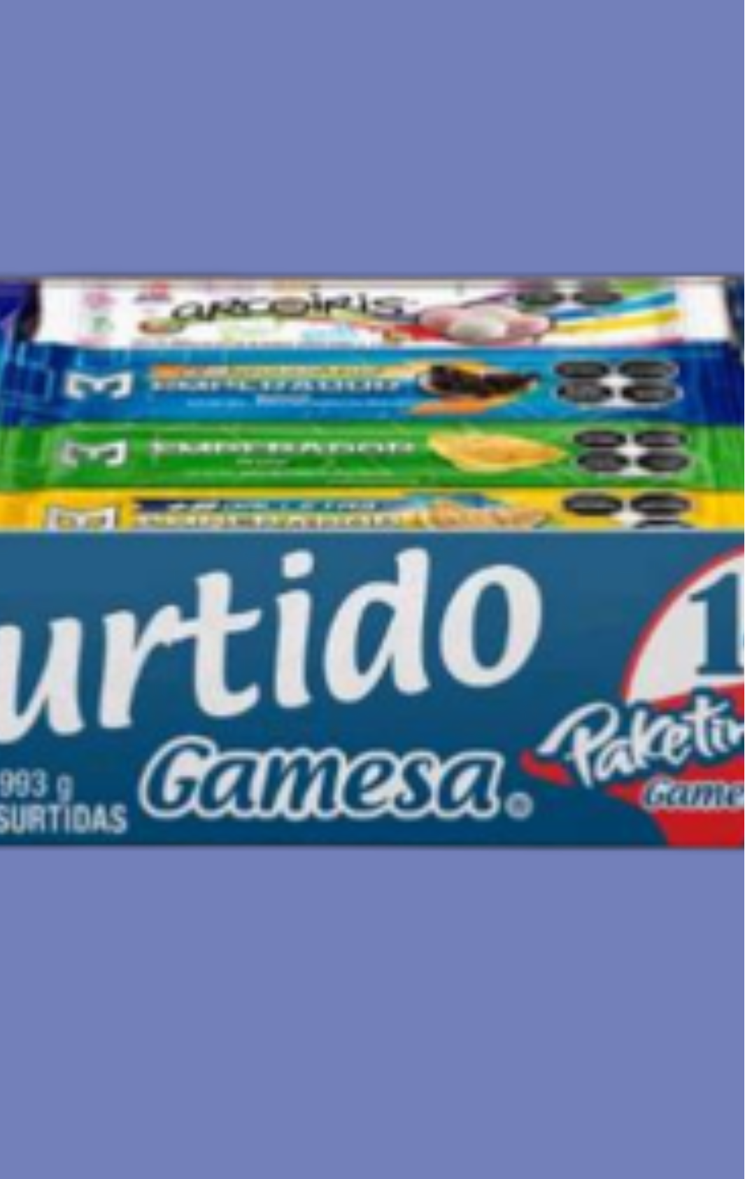 SURTIDO GALLETAS GAMESA 14 PZS