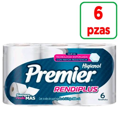 PAPEL HIGIENICO PREMIER 6 PZS