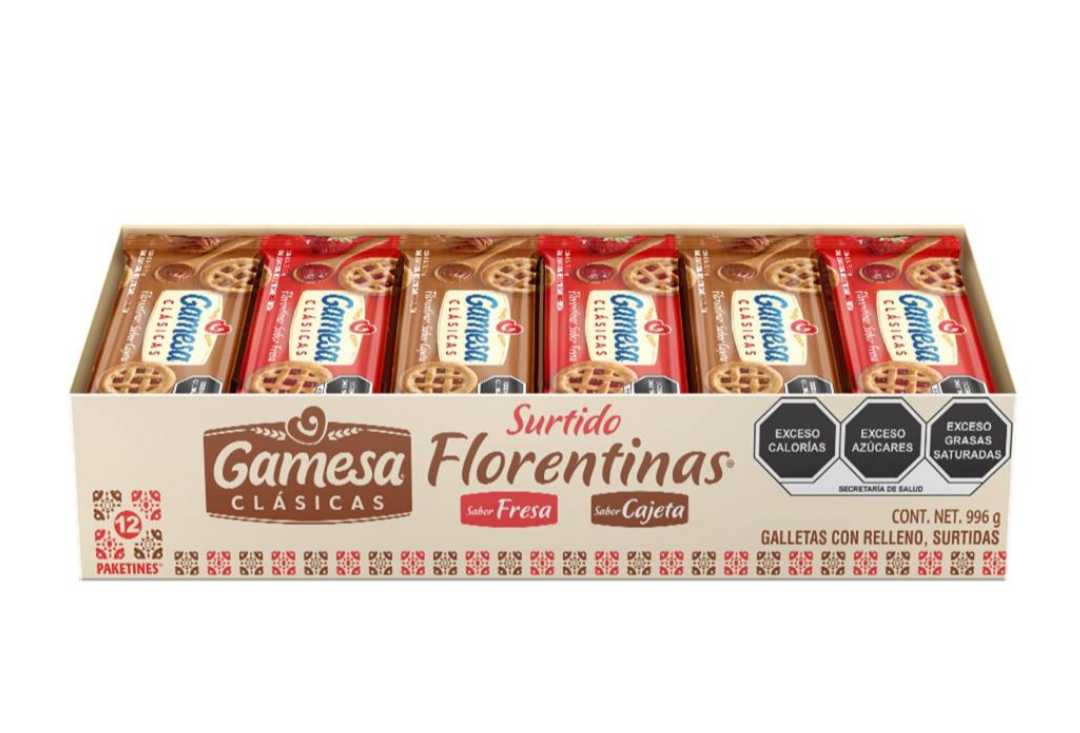 FLORENTINAS GAMESA 13 PZS CON 83 GR C/U