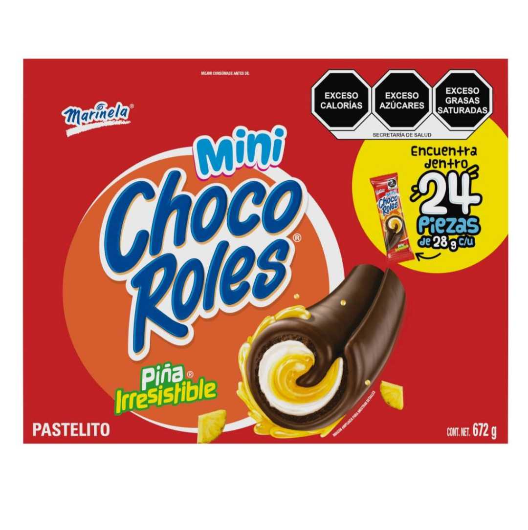 MINI CHOCO ROLES 24 PZS 