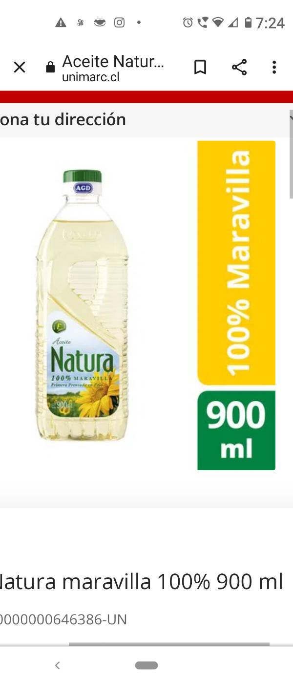 Aceite Natura