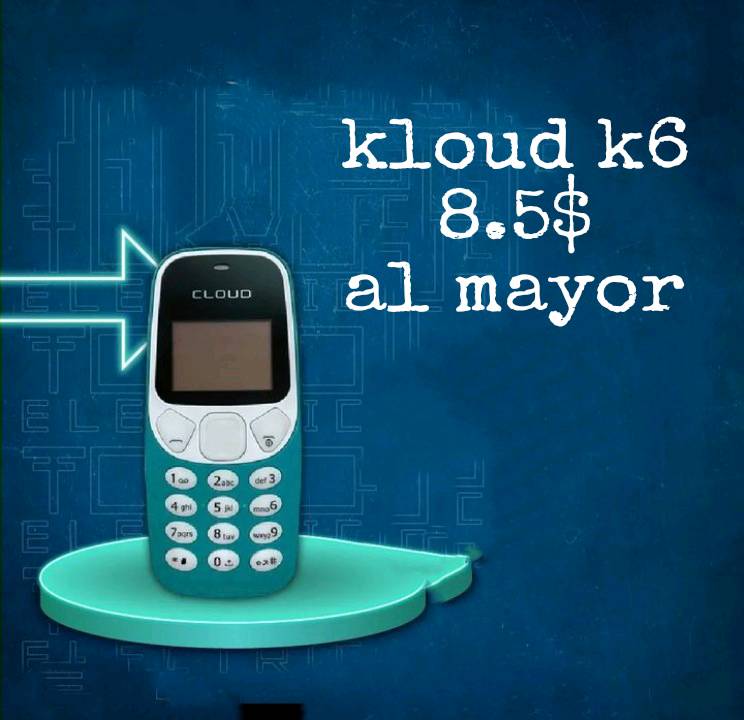 Teléfono Básico Cloud K6