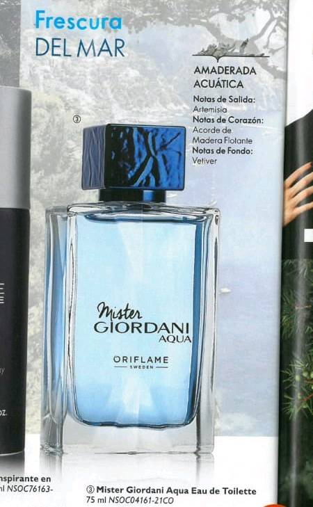 Mister Giordani Perfumes De Oriflame Para Hombre Perfume Mister