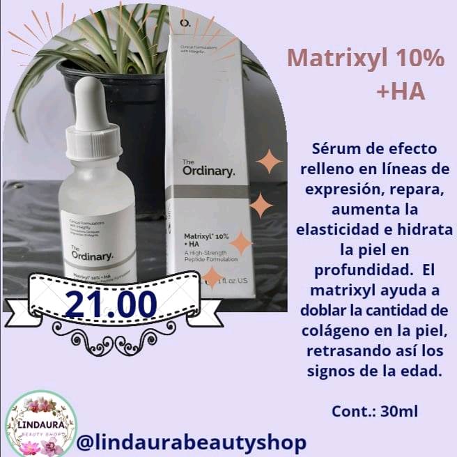 The ordinary matrixyl 10% + HA serum antiedad