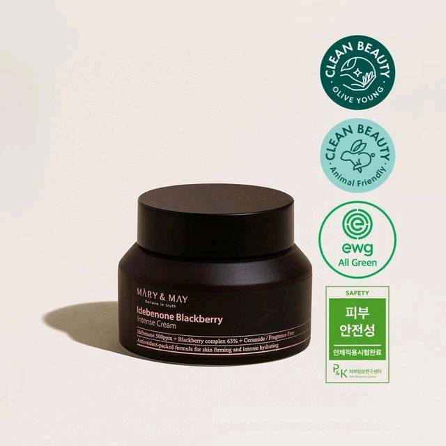 MARY & MAY, Idebenone Blackberry Intense Cream