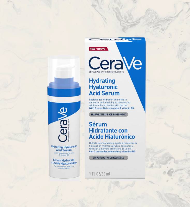 CERAVE, Sérum hidratante de ácido hialurónico