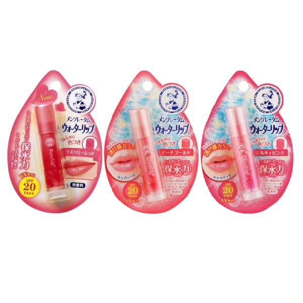 Rohto Mentholatum, Water Lip Color Balm FPS 20 PA++ 4,5 g