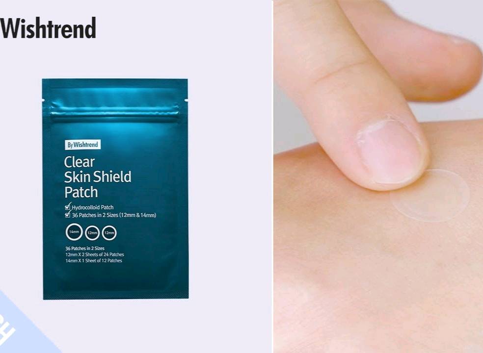 BY WISHTREND, Clear Skin Shield Patch 