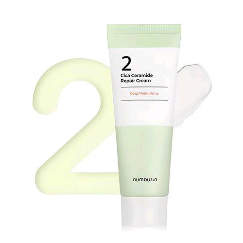 NUMBUZIN,  No.2 Cica Ceramide Repair Cream, 60ml