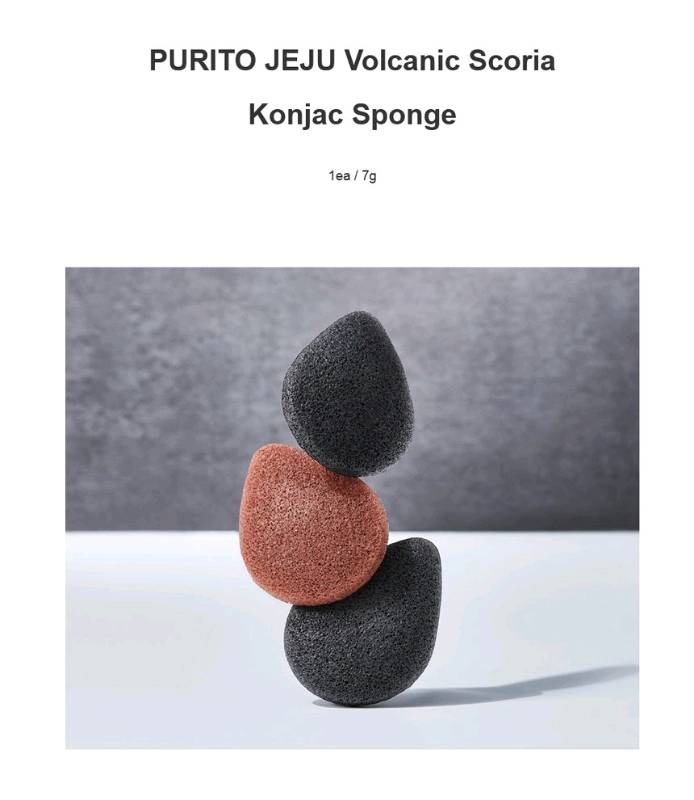 PURITO,  Konjac Sponge