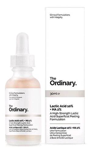THE ORDINARY, Ácido láctico 10% + Ácido hialurónico 30ml