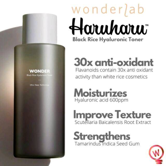 HaruHaru Wonder Black Rice Hyaluronic Toner 150ml