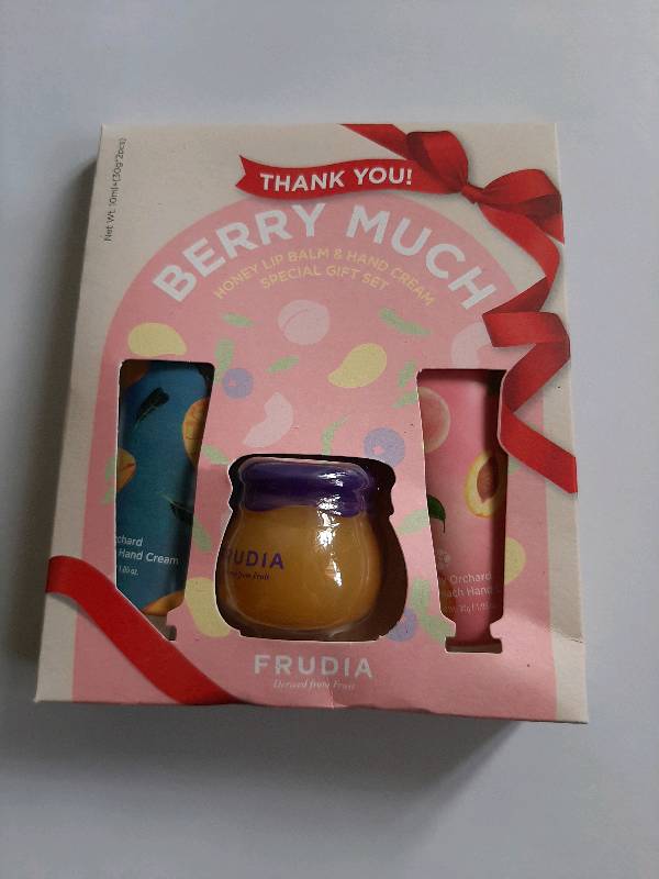 FRUDIA, HONEY LIP BALM & HAND CREAM GIFT SET