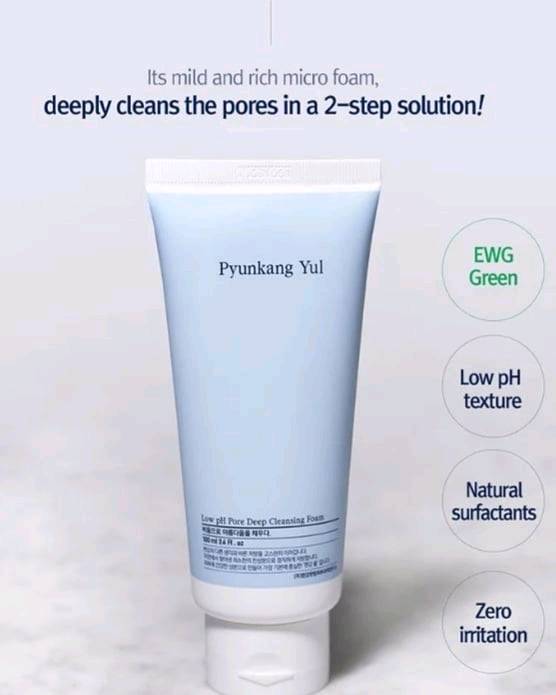 PYUNKANG YUL,  Low pH Pore Deep Cleansing Foam, 100ml