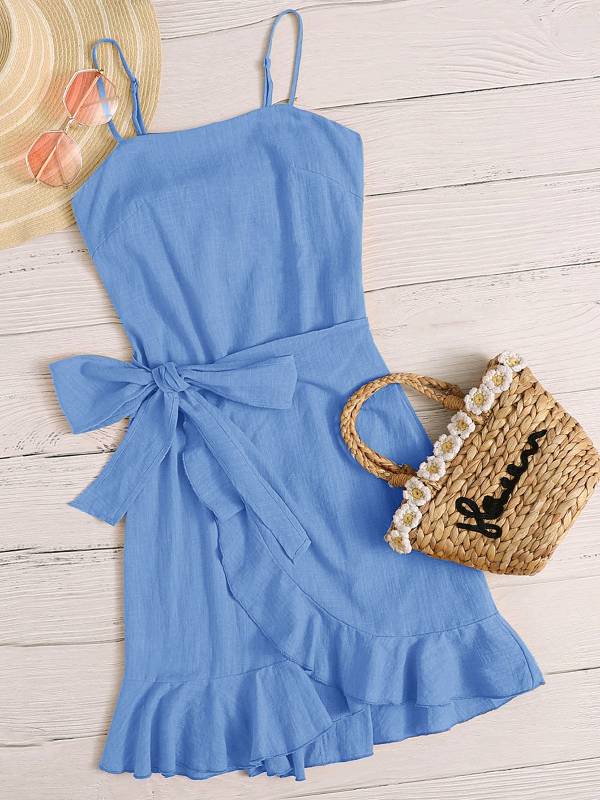SHEIN Vestido de tirantes.