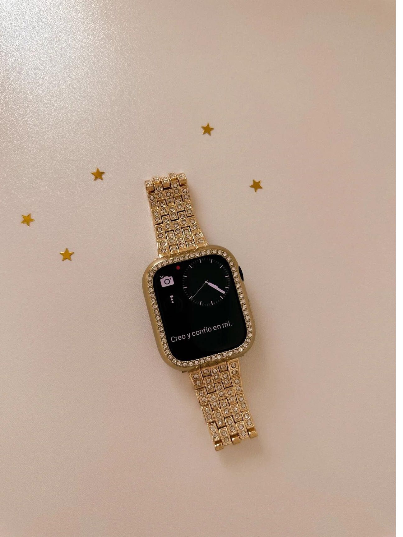 LUXURY BRILLOS DORADO Y ROSE GOLD