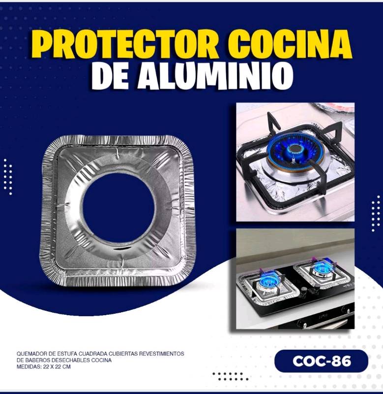 Protector para cocina de aluminio en Lima