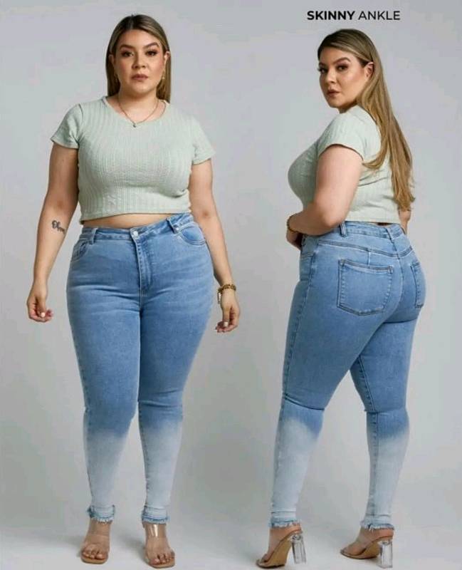 39724 - Jeans doble tono 
