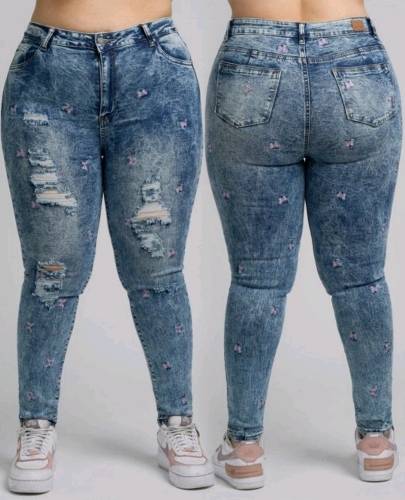 39720-2 jenas Most wanted estampado de mariposa 