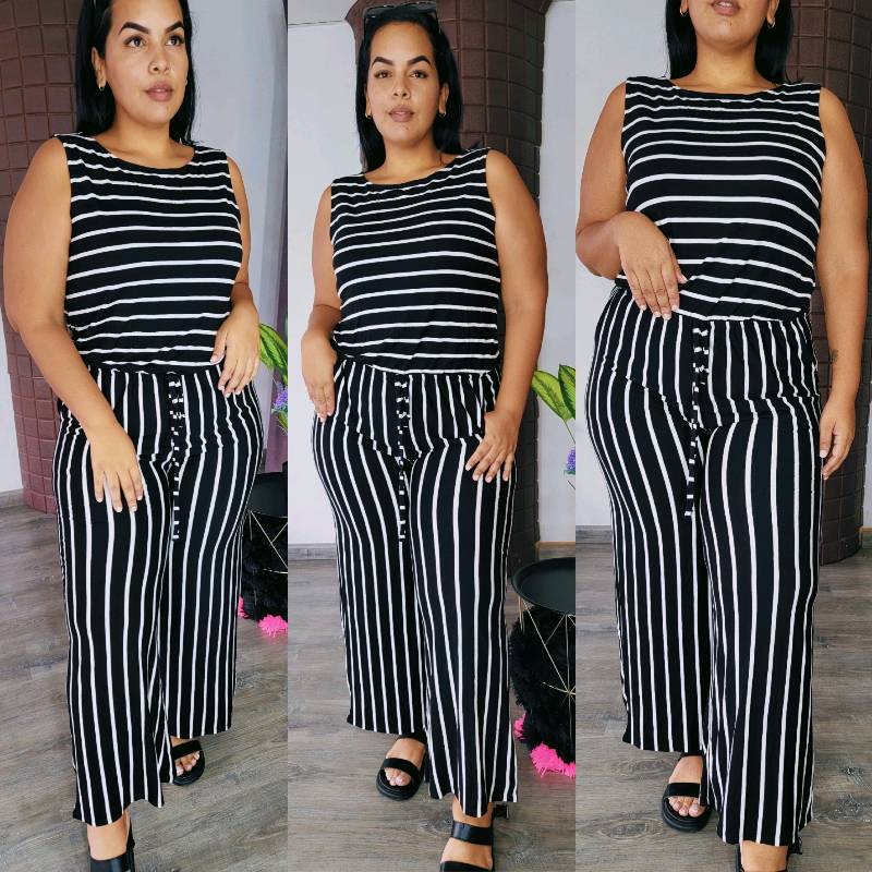 3191 - Jumpsuit de lineas