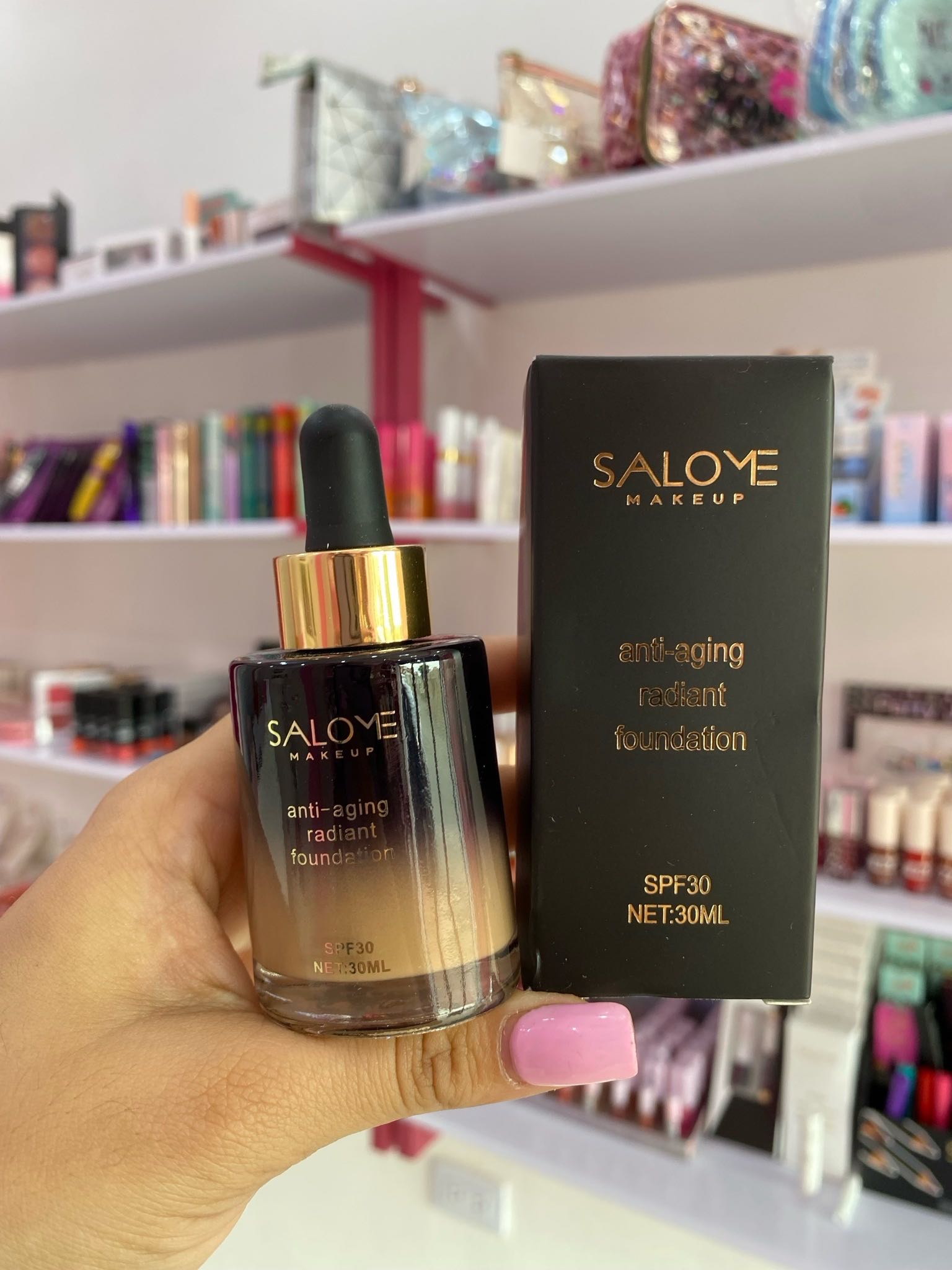 Base antienvejecimiento salome