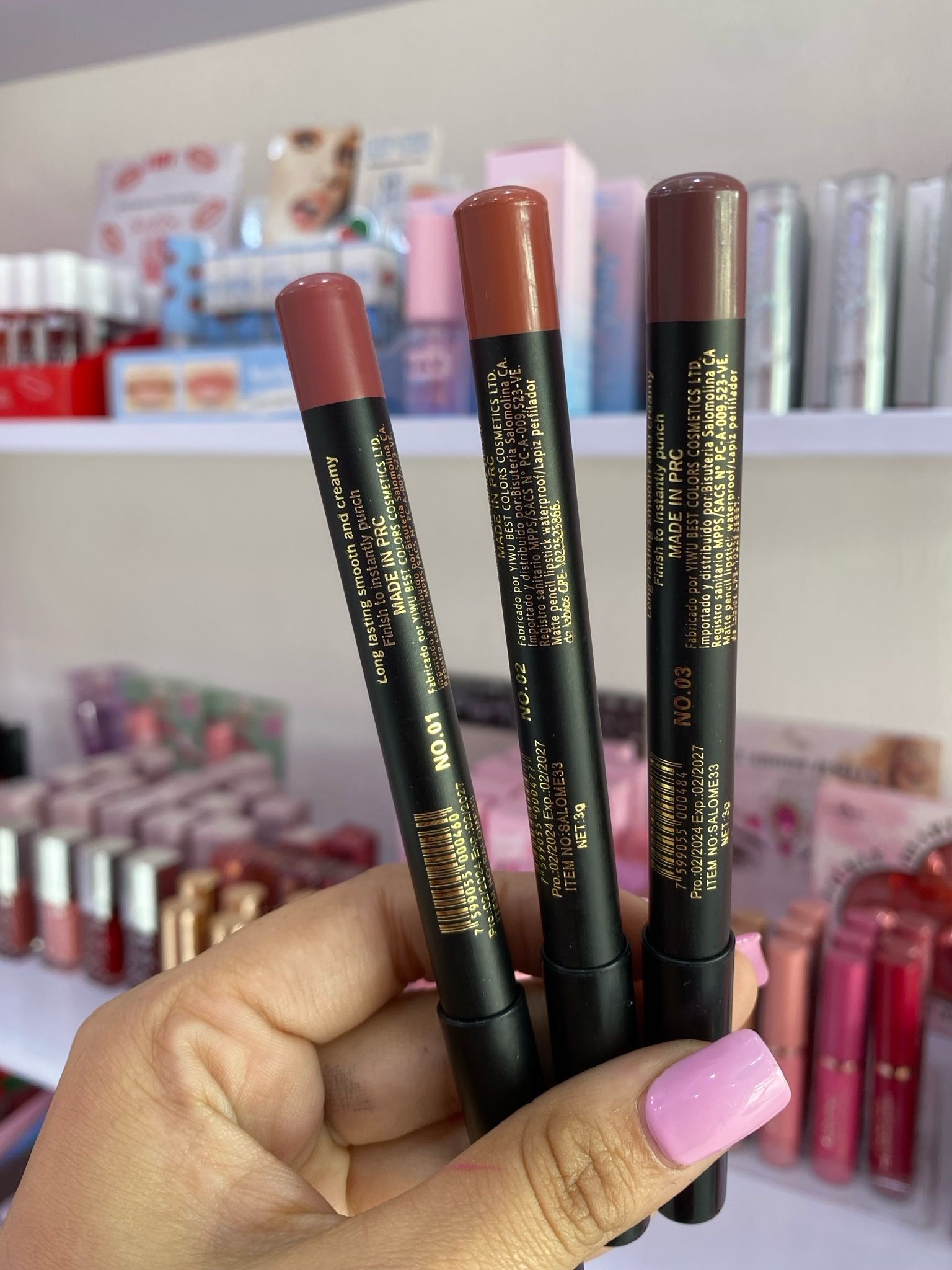 Lápiz de labios salome