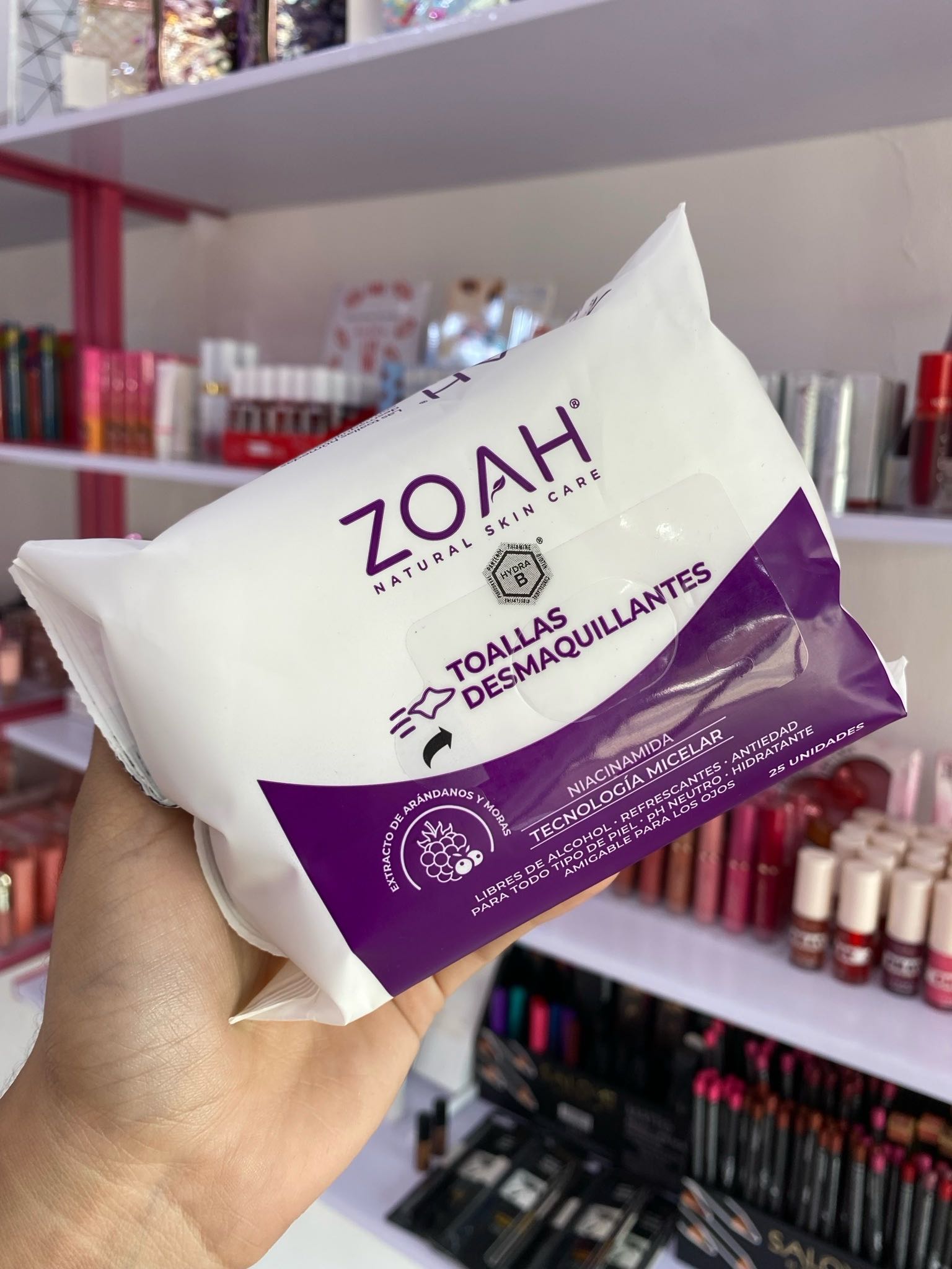 Toallitas húmedas Zoah 