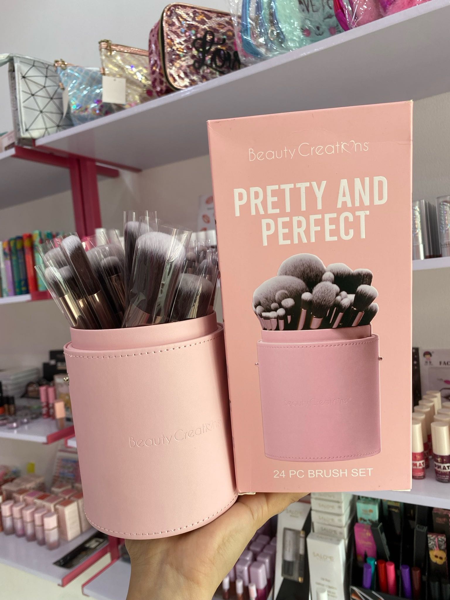 Set de brochas beauty creations x 24